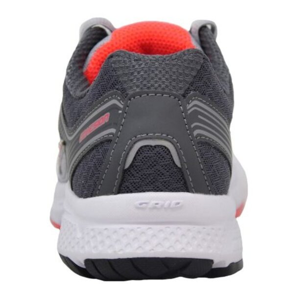 Saucony Grid Cohesion 10 Women Running Sneakers Grey Pink Sz 9 - Picture 9 of 12